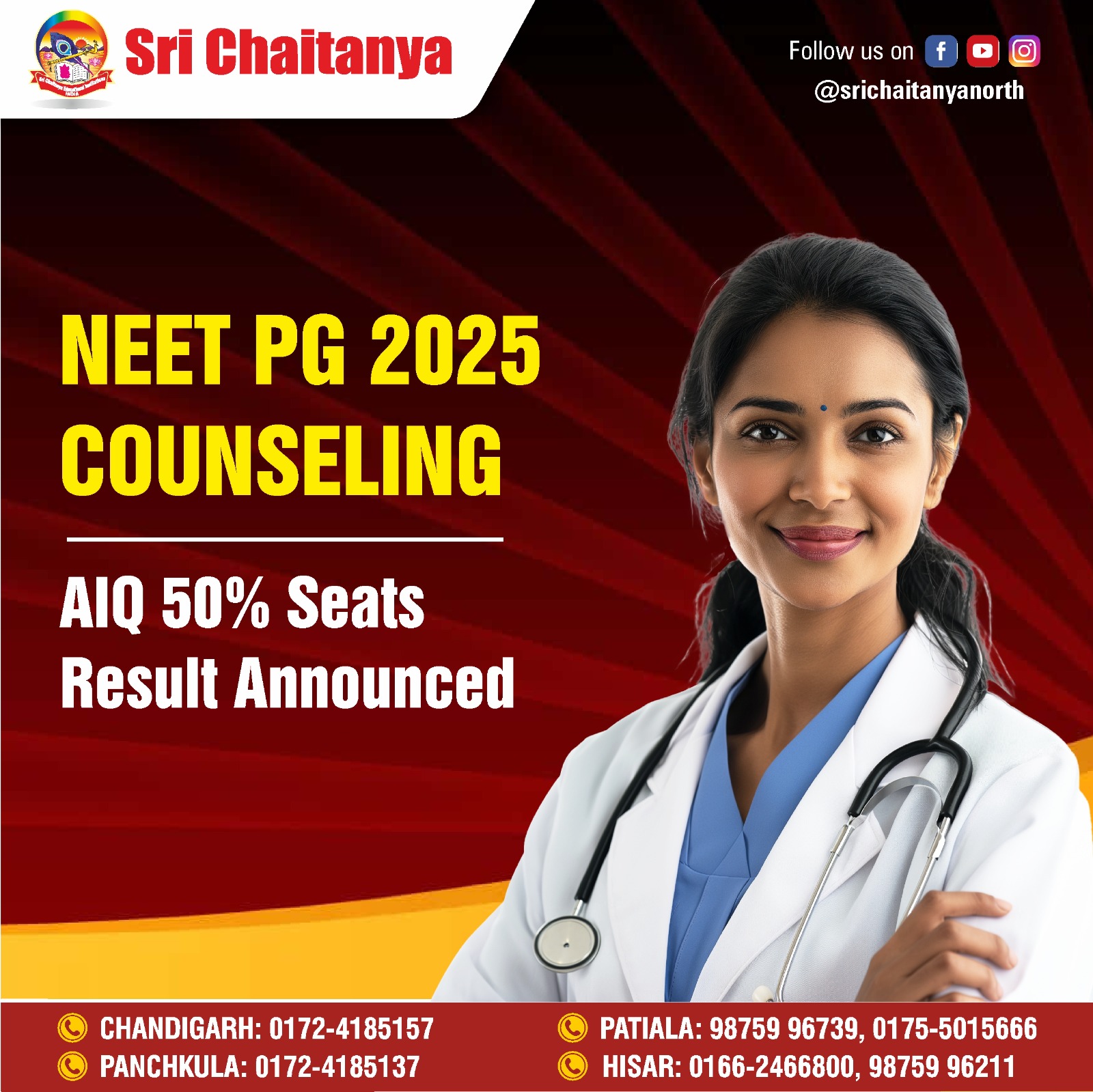 Read more about the article NEET PG 2025 Counseling – AIQ 50% Seats Result Announced
