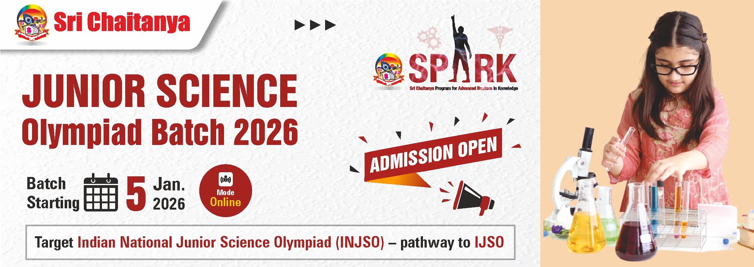 Junior Science Olympiad Batch Web Page